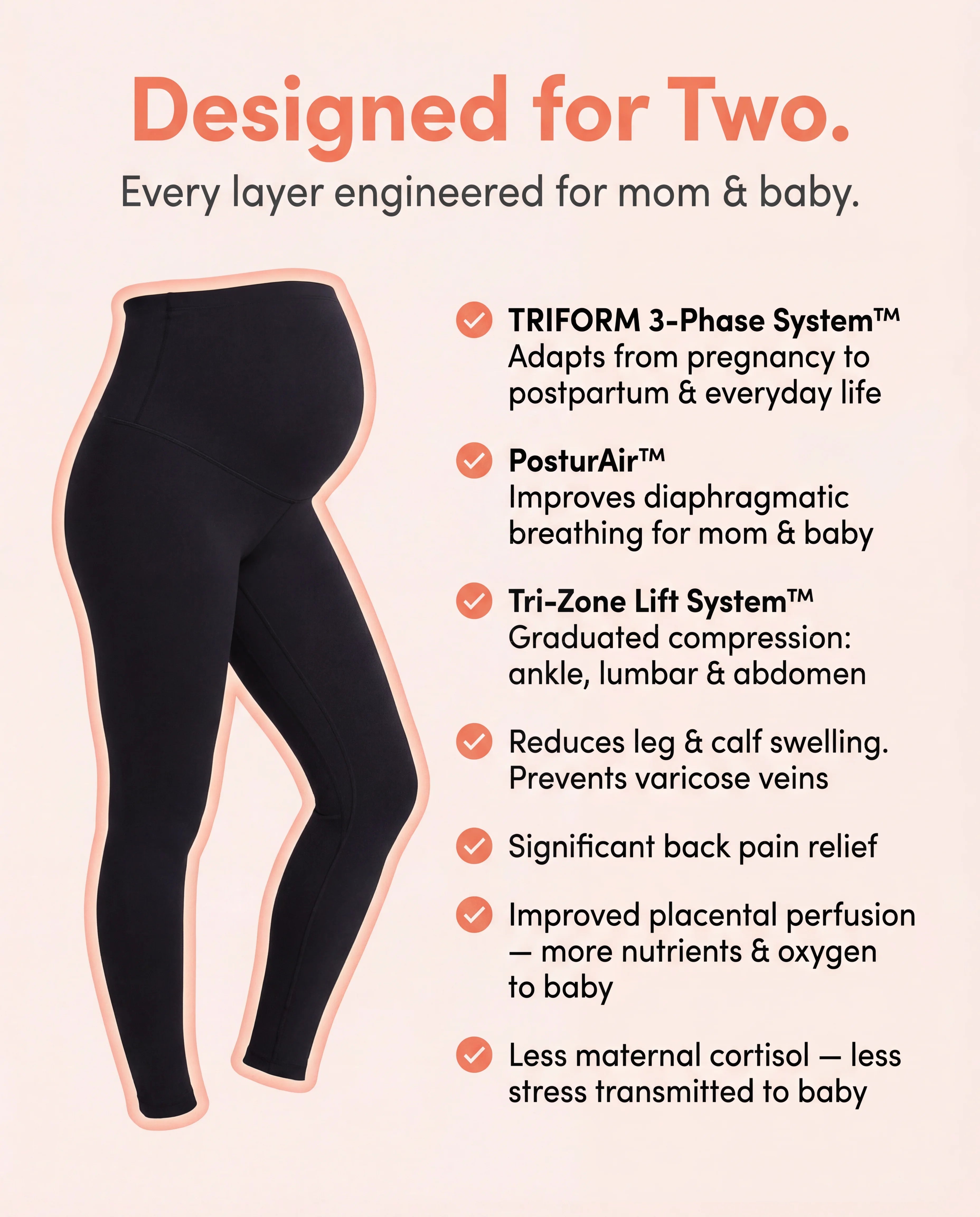 AURELIA Leggins  Maternity Triform 3-Phase